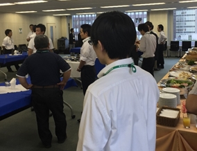 講習会後の懇親会